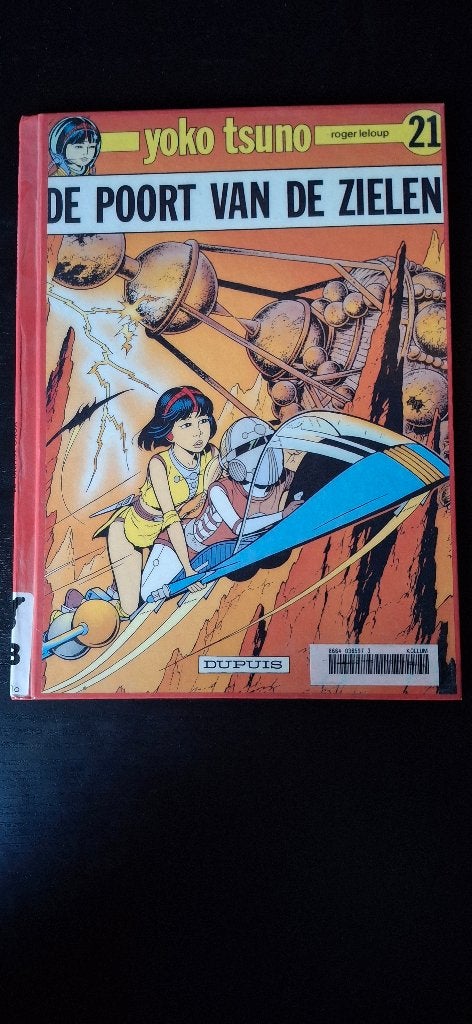 Yoko Tsuno album 21 - De poort van de zielen, Boeken, Stripboeken, Gelezen, Roger Leloup, Eén stripboek, Ophalen of Verzenden