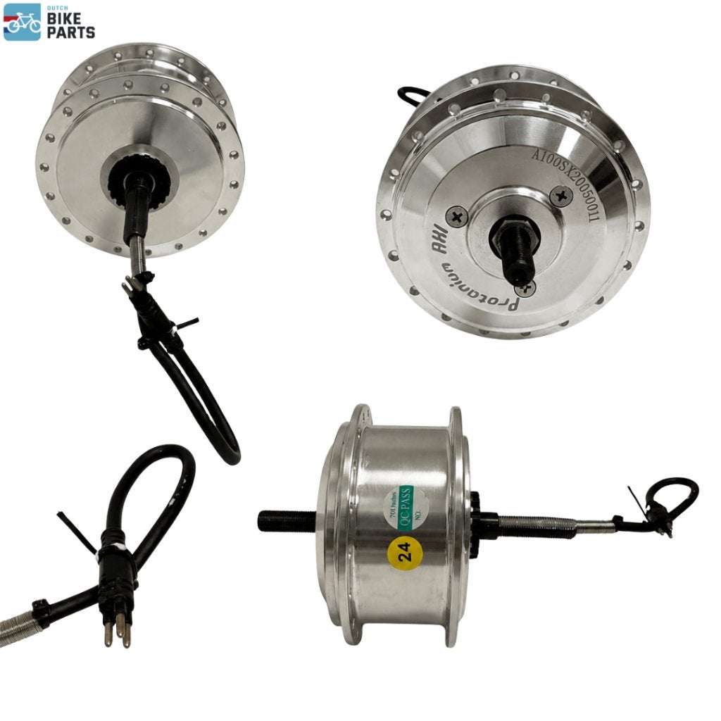Babboe Voorwielmotor Protanium Quiet 24V Aikema A100SX OEM, Info@accell.nl, Nieuw, Ophalen of Verzenden, Motor