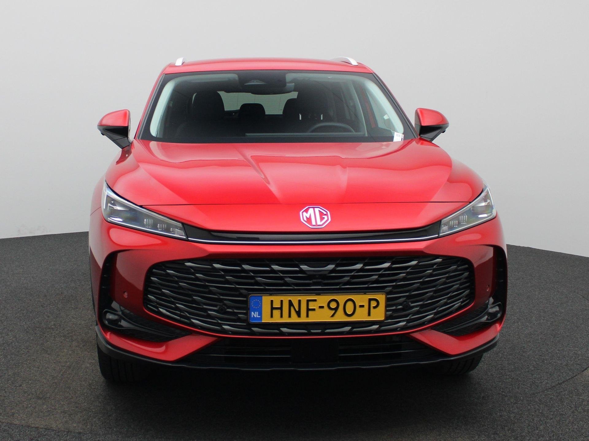 MG HS PHEV 1.5 Luxury | 7 jaar fabrieksgarantie | 100km Elek, Auto's, 12 maanden, Stof, Gebruikt, 4 cilinders