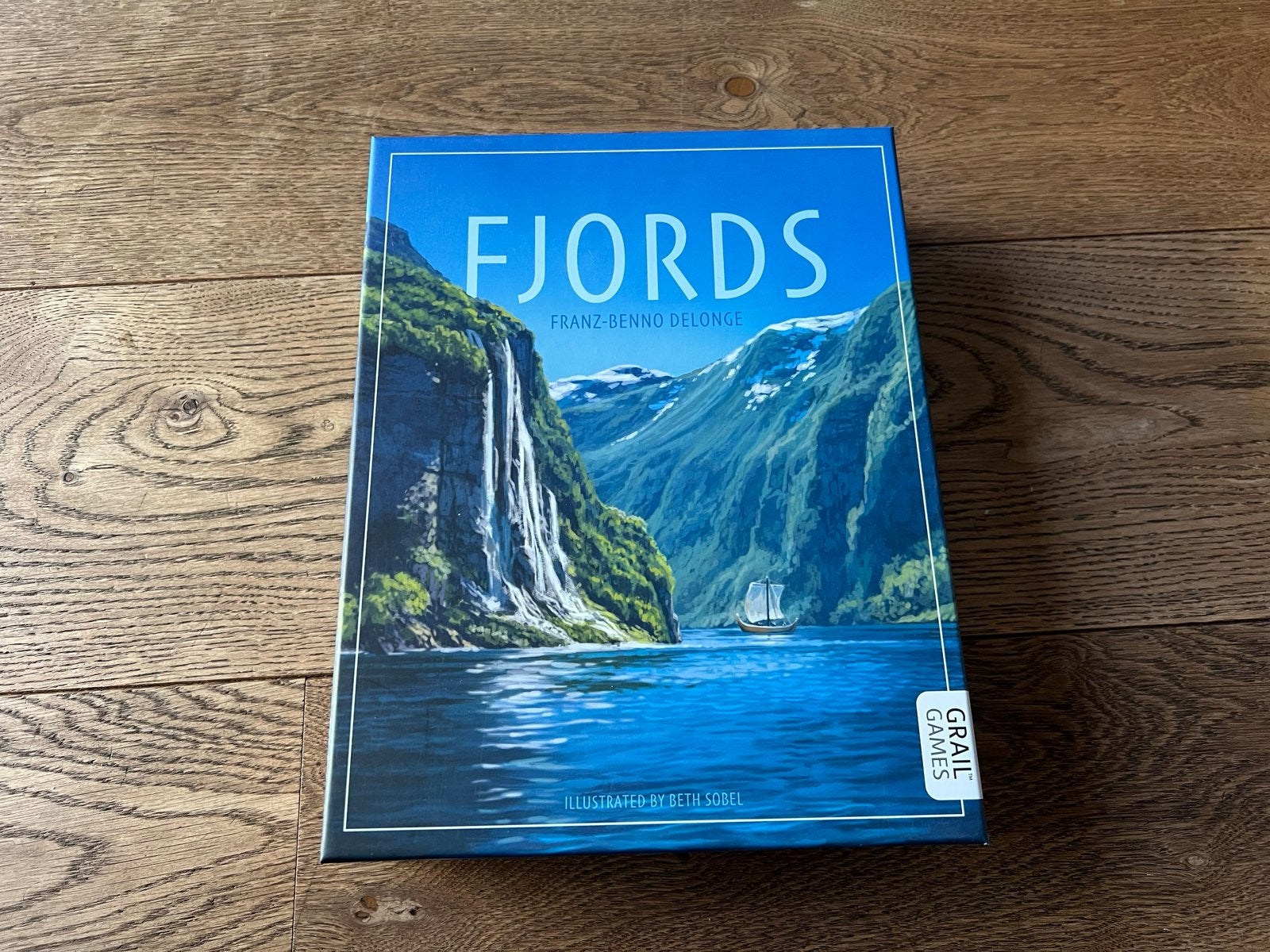 Fjords bordspel - Zo goed als nieuw, Een of twee spelers, Ophalen of Verzenden, Zo goed als nieuw