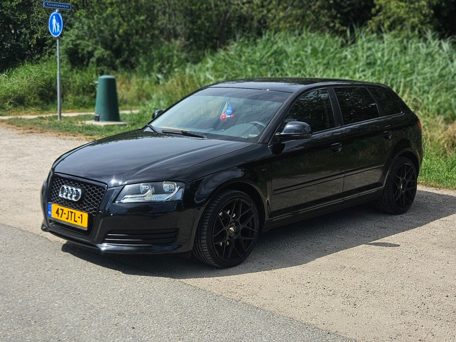 Audi A3 1.8 Tfsi Sportback 118KW 2009 Zwart, Auto's, Voorwielaandrijving, 4 cilinders, 160 pk, Zwart
