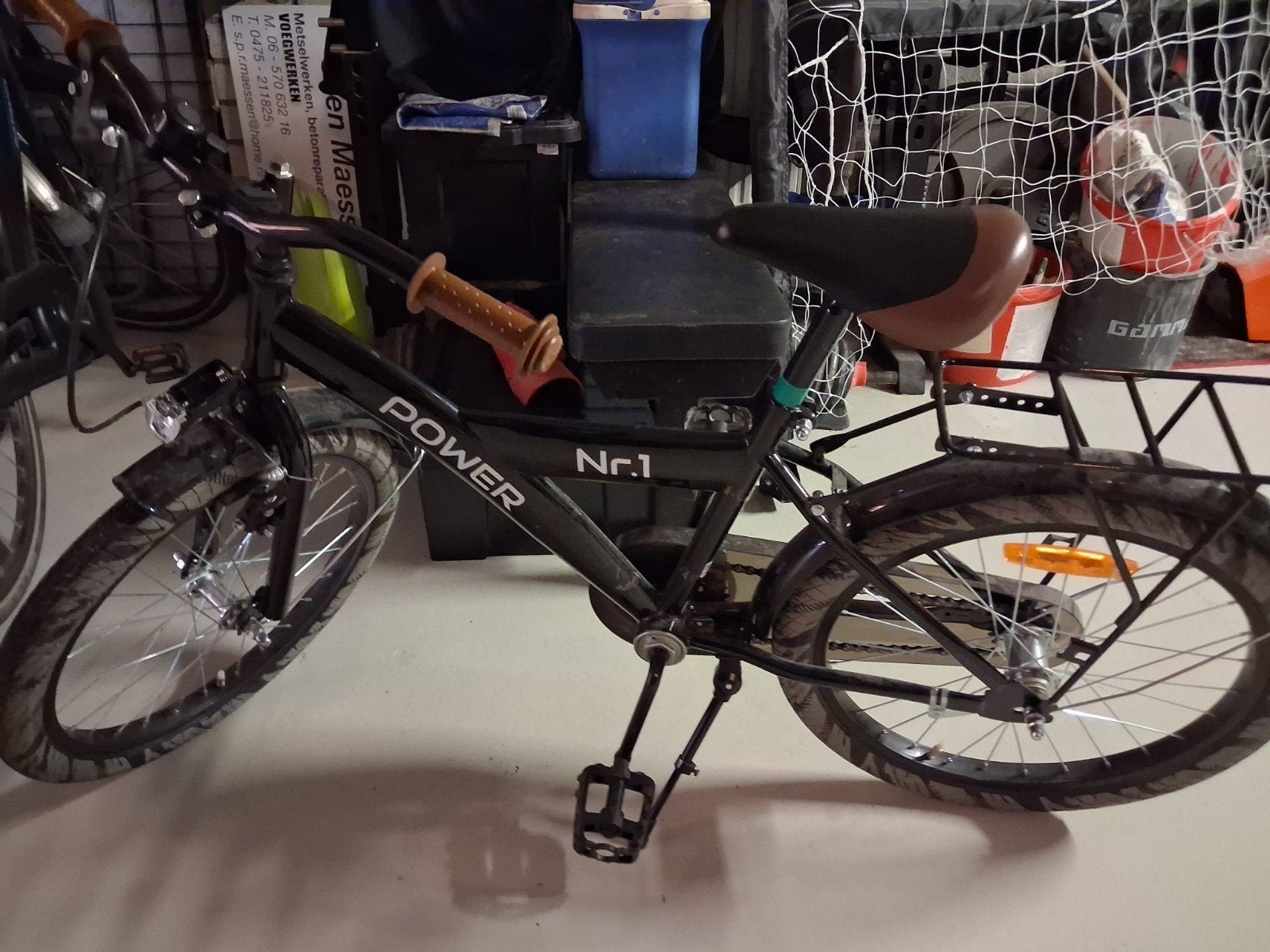 Jongensfiets 20 inch, 6 tot 8 jaar., Zo goed als nieuw, Ophalen, Overige merken, Terugtraprem