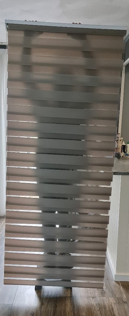 Zebra rolgordijn, Ophalen, 90 cm, Gebruikt, Rolgordijn