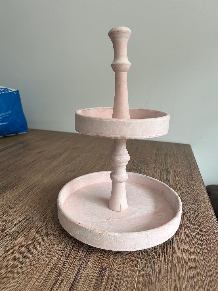 Etagere roze, Ophalen of Verzenden, Zo goed als nieuw
