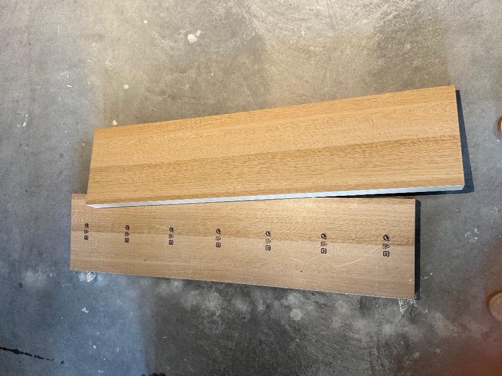 IKEA LACK wandplank wit gelazuurd eikeneffect 110x26 cm, Ophalen, Zo goed als nieuw