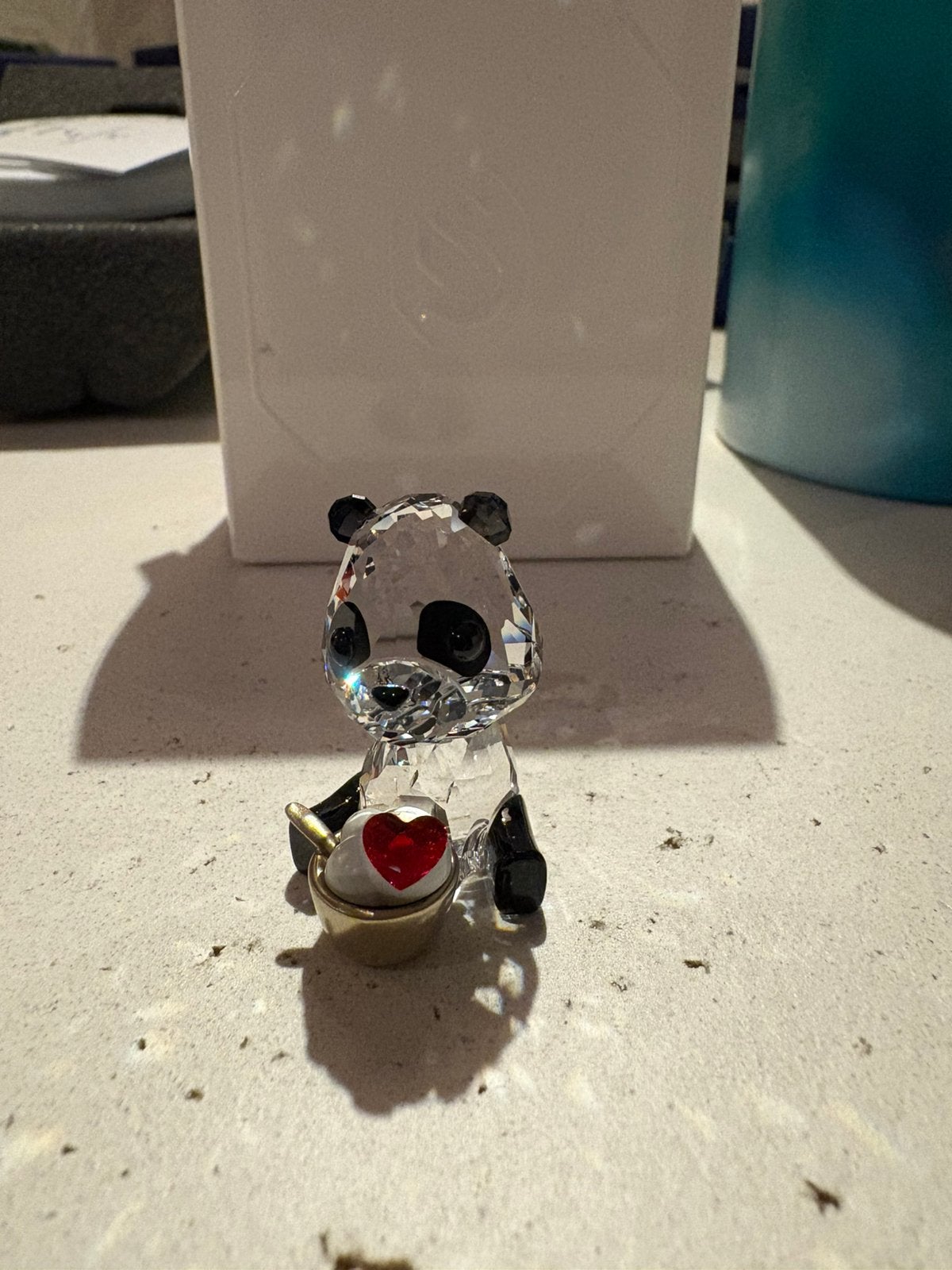 Swarovski panda (exclusief), Verzamelen, Ophalen of Verzenden, Zo goed als nieuw, Figuurtje
