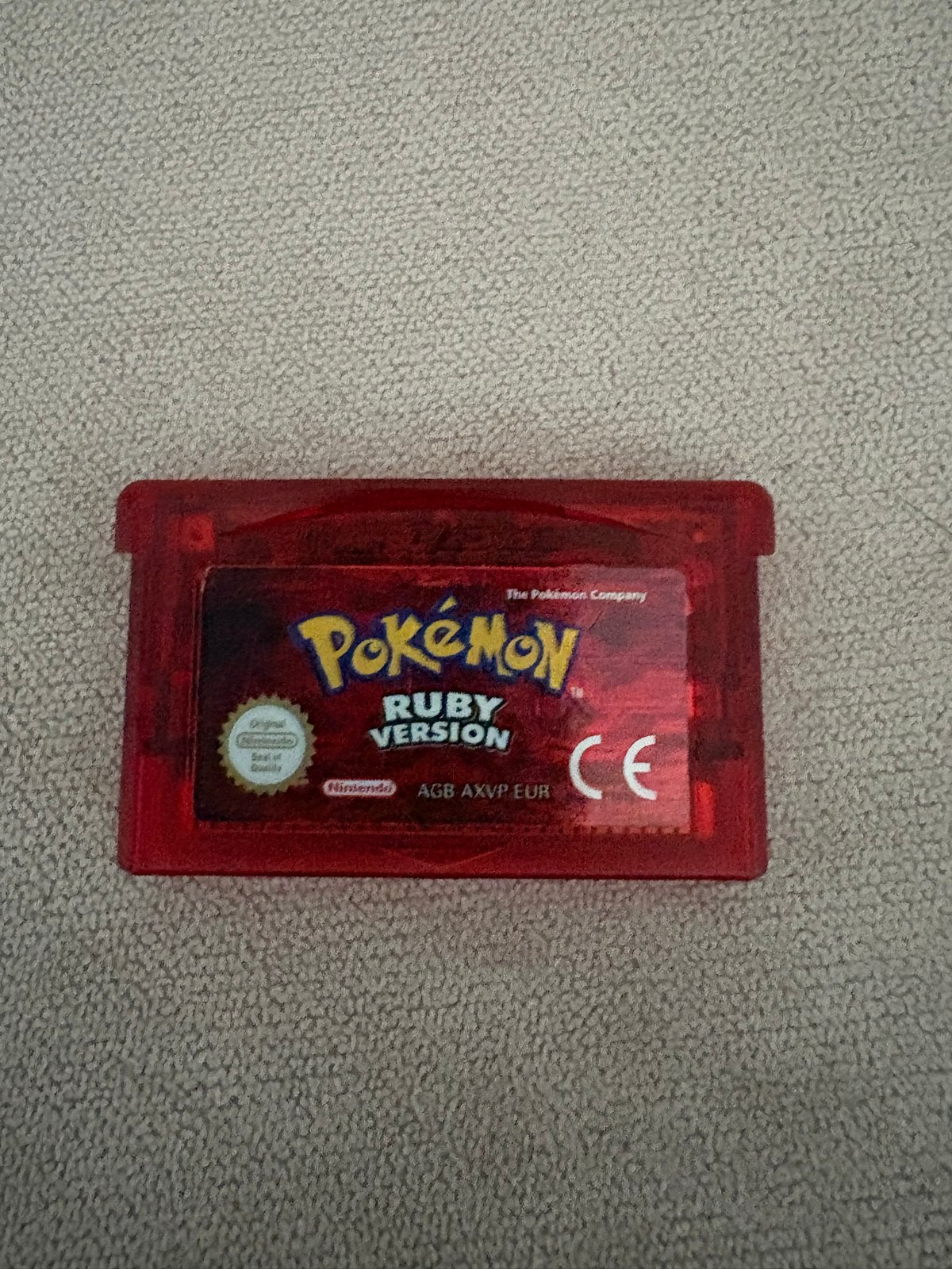 Pokémon Ruby Version - Game Boy Advance (GBA) - Nintendo, Spelcomputers en Games, Games | Nintendo Game Boy, Ophalen, Gebruikt