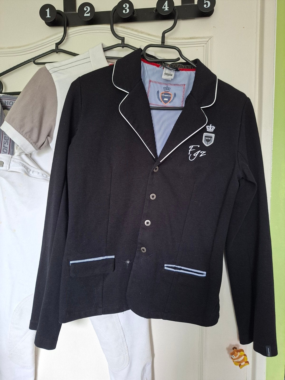 Wedstrijdkleding mt 164, Dieren en Toebehoren, Paardrijkleding, Ophalen, Kinderen, Dressuur, Fouganza
