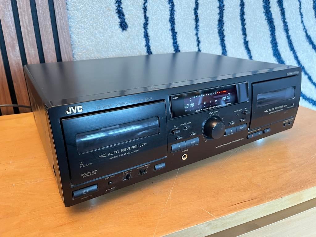 JVC TD-W254 dubbel cassetdeck, Ophalen, JVC