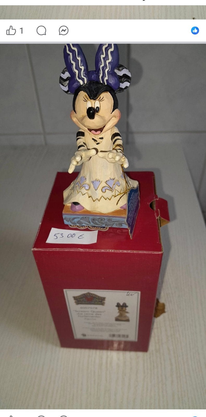 Minnie Mouse Beeldje - Disney Traditions Jim Shore, Ophalen
