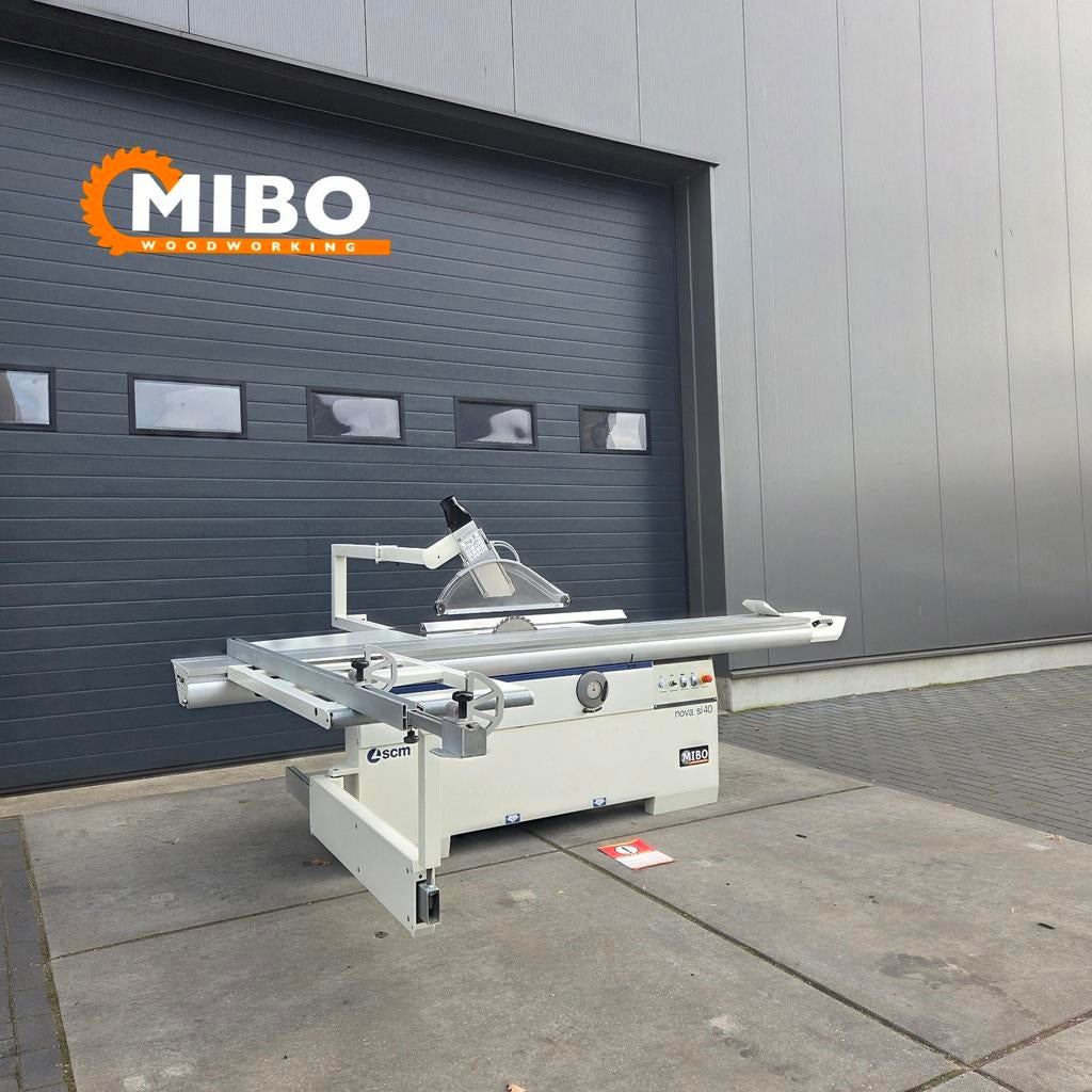 SCM Formaatzaag Nova400 paneelzaag 3200mm *** zgan, Scm altendorf martin felder hammer, 70 mm of meer, Overige typen, Ophalen of Verzenden