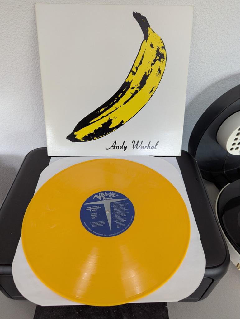 The Velvet Underground &Nico - Same ( vinyl lp Yellow), Cd's en Dvd's, Vinyl | Rock, Ophalen of Verzenden, Gebruikt, 12 inch, Poprock