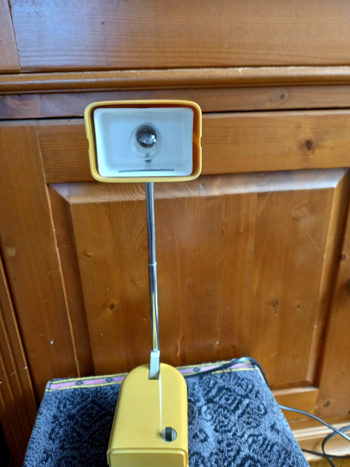 Vintage jaren '70 Fagerhults Stella kloon telescooplamp., Overige merken, Vintage, Overige fittingen, Ophalen of Verzenden