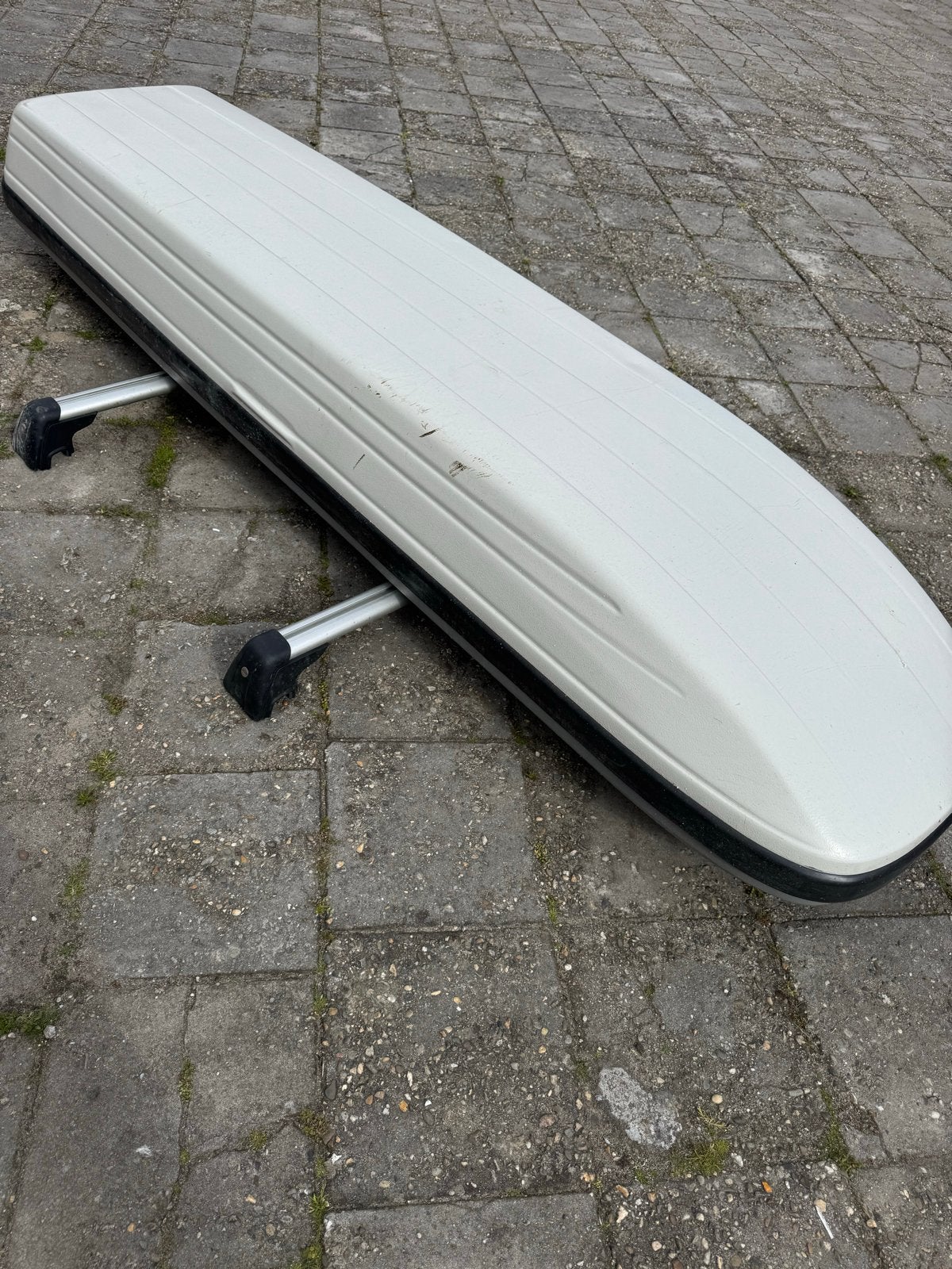 Mercedes ruime dakkoffer/dakdragers voor extra bagageruimte, Auto diversen, Ophalen, Gebruikt