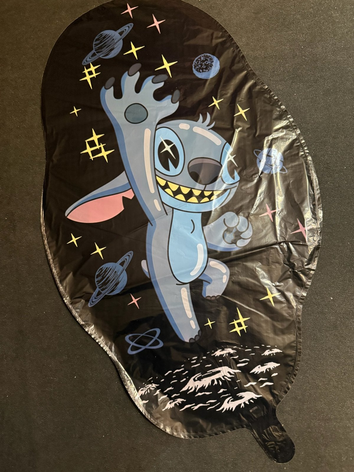 Stitch figuur folie ballon 65cm x 45cm, Hobby en Vrije tijd, Ophalen of Verzenden, Nieuw, Versiering, Verjaardag