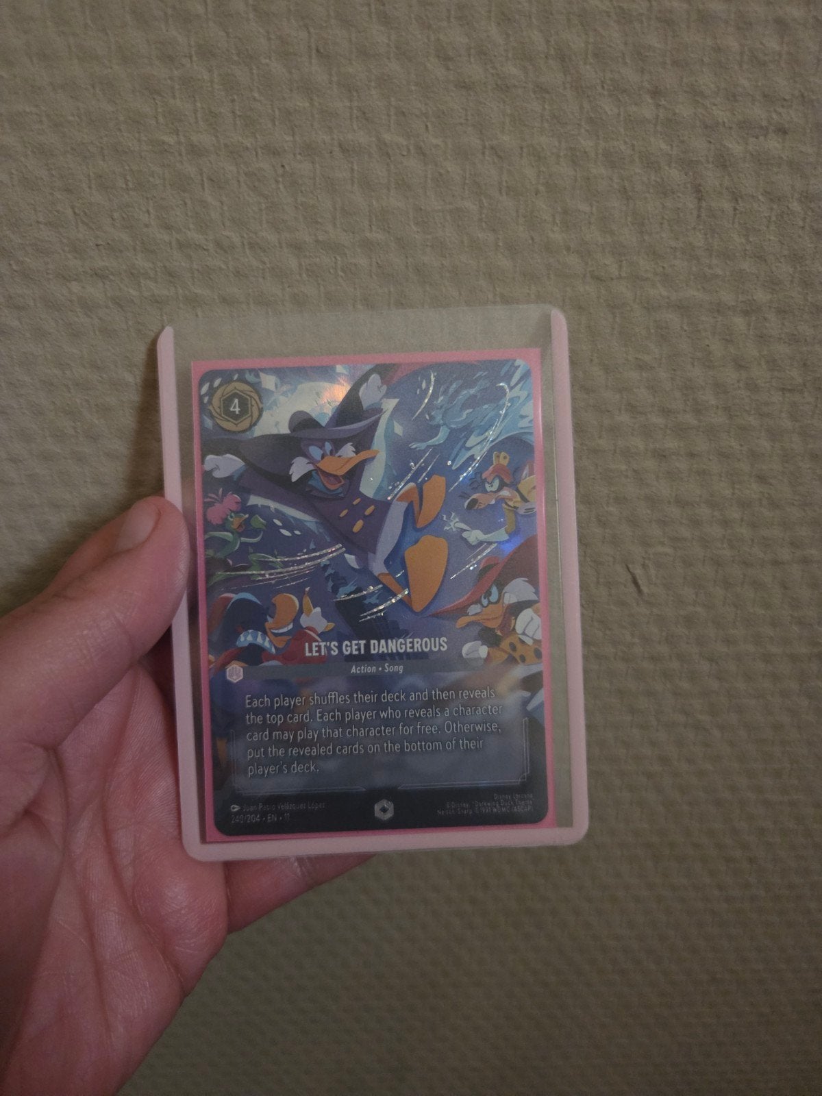 Lorcana winterspell, Ophalen of Verzenden, Nieuw, Losse kaart