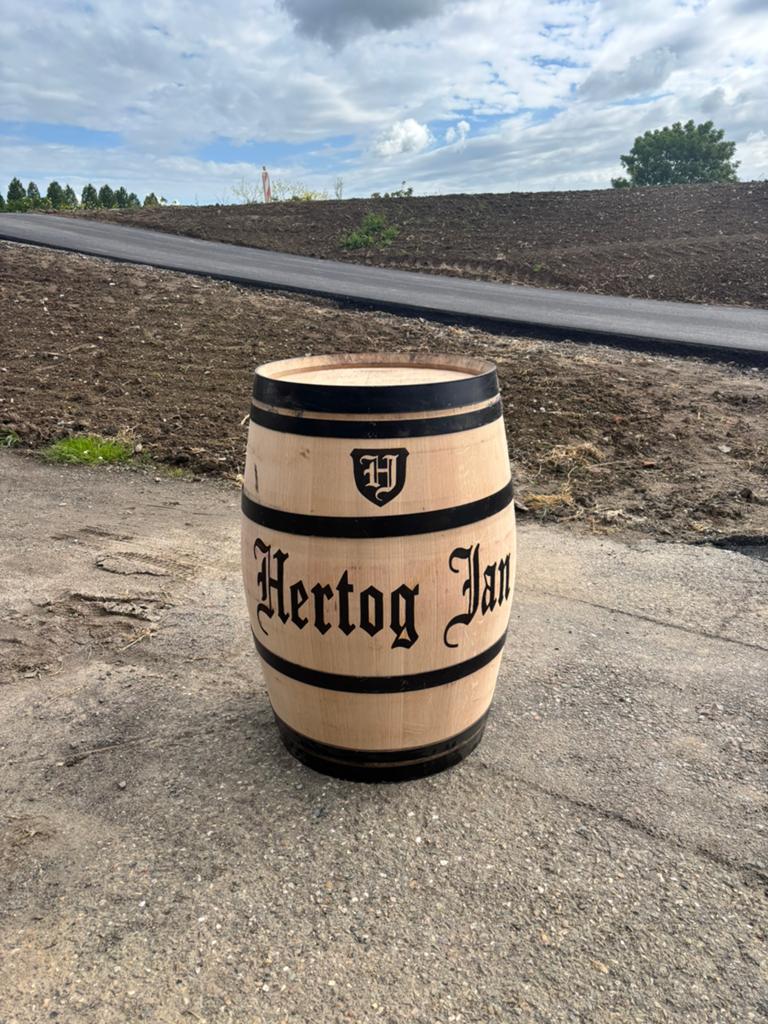Hertog jan vat/ton, Ophalen, 150 liter of meer, Nieuw, Vv