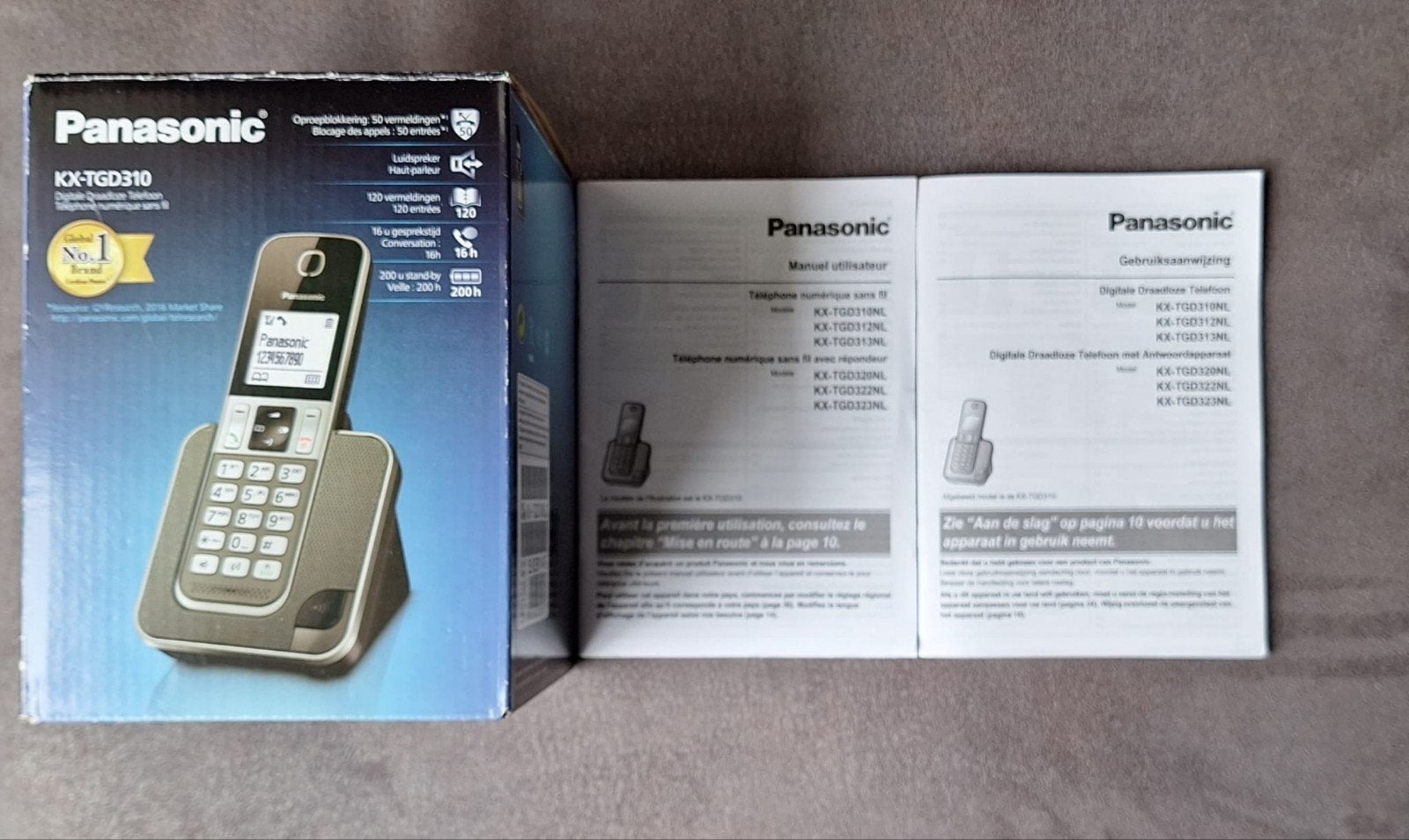 Panasonic KX-TGD310, Ophalen of Verzenden, Nieuw, 1 handset