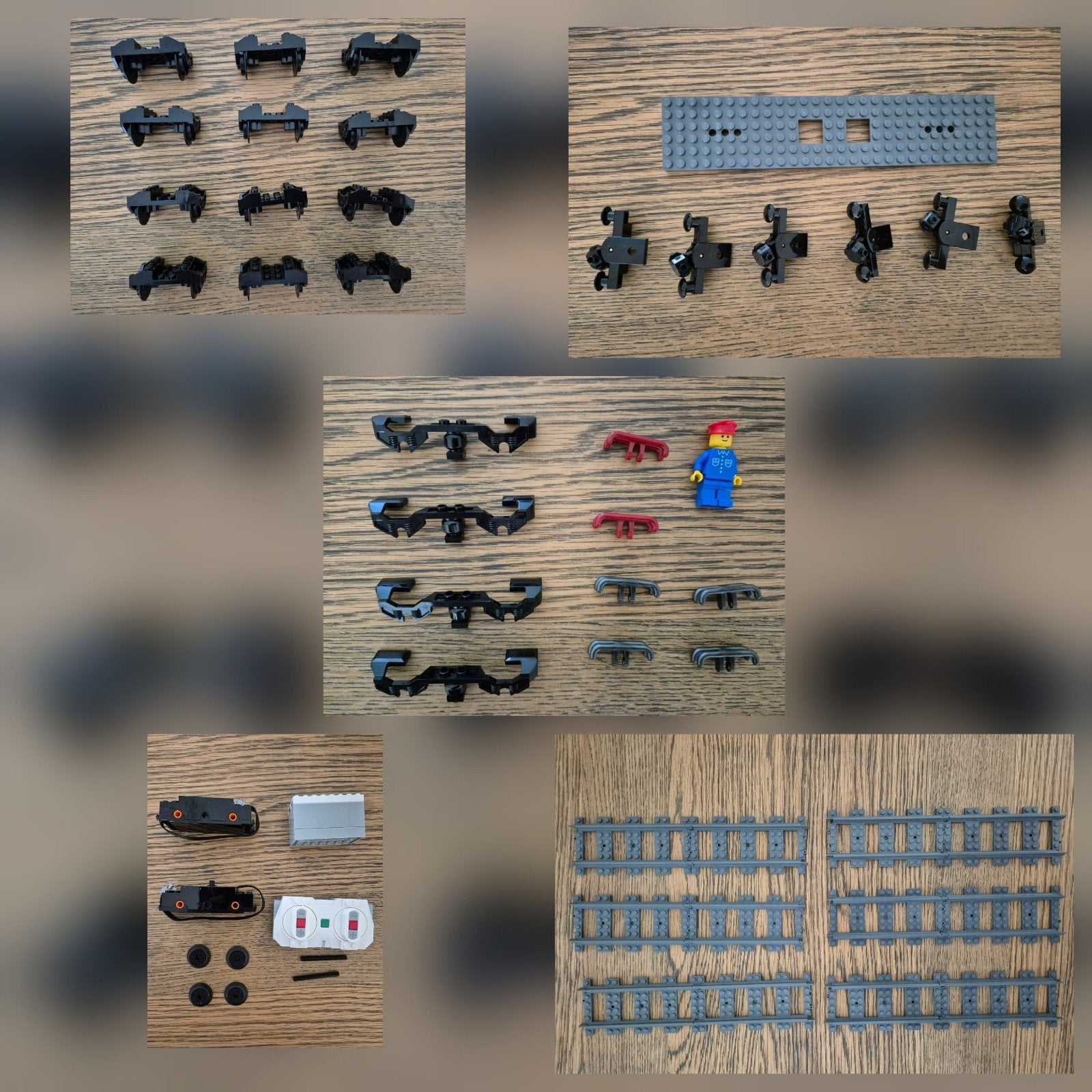 LEGO Trein - diverse onderdelen en motoren, Kinderen en Baby's, City, Lego, Ophalen of Verzenden, Zo goed als nieuw