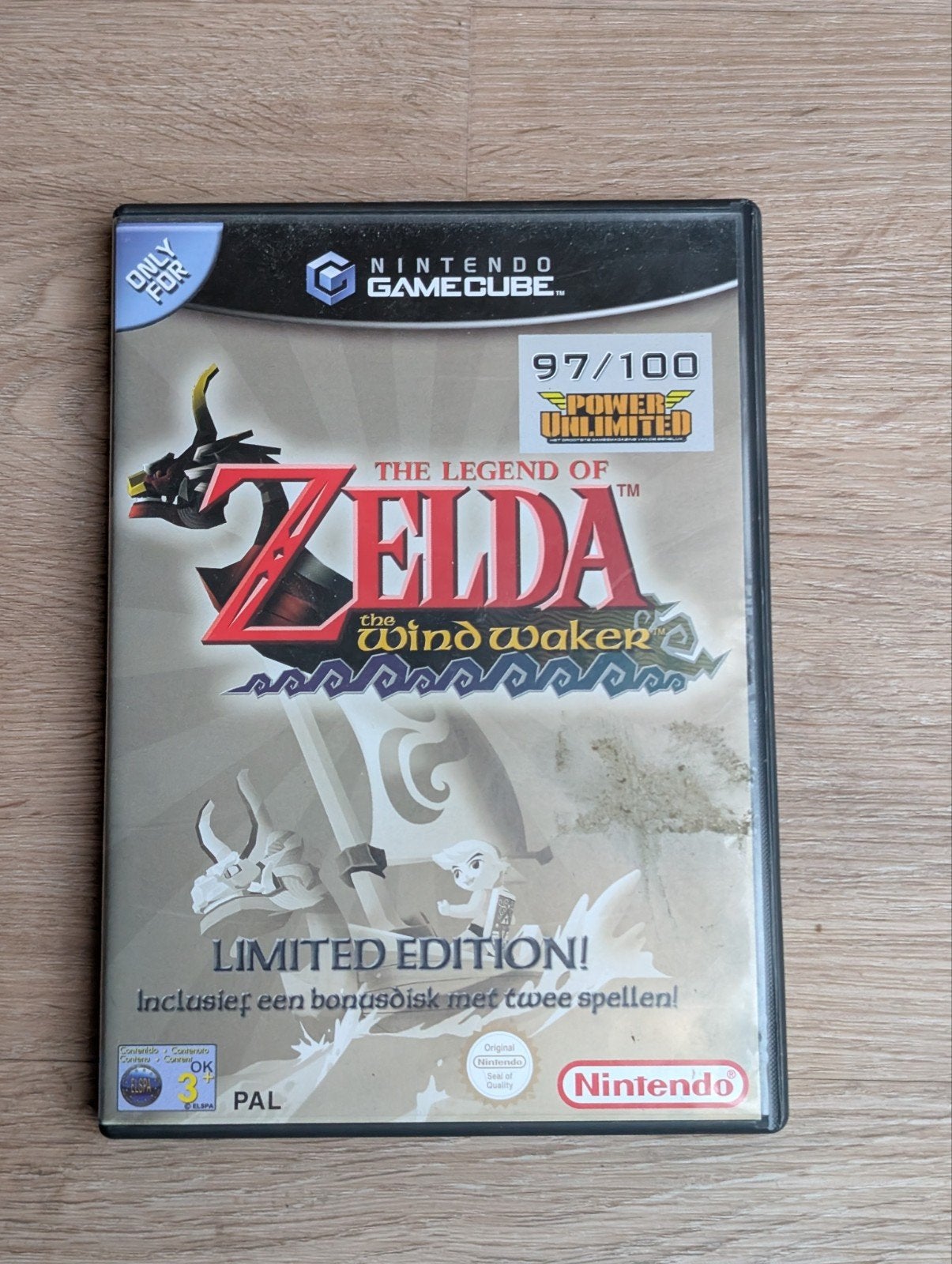 Zelda The Wind Waker Limited Edition GameCube, Spelcomputers en Games, Games | Nintendo GameCube, Gebruikt, Avontuur en Actie
