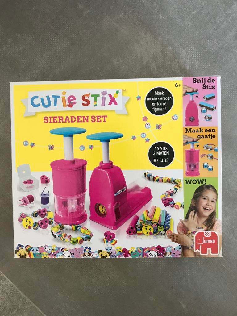 Uitgebreide set Cutie Stix sieraden doos te koop, Ophalen of Verzenden