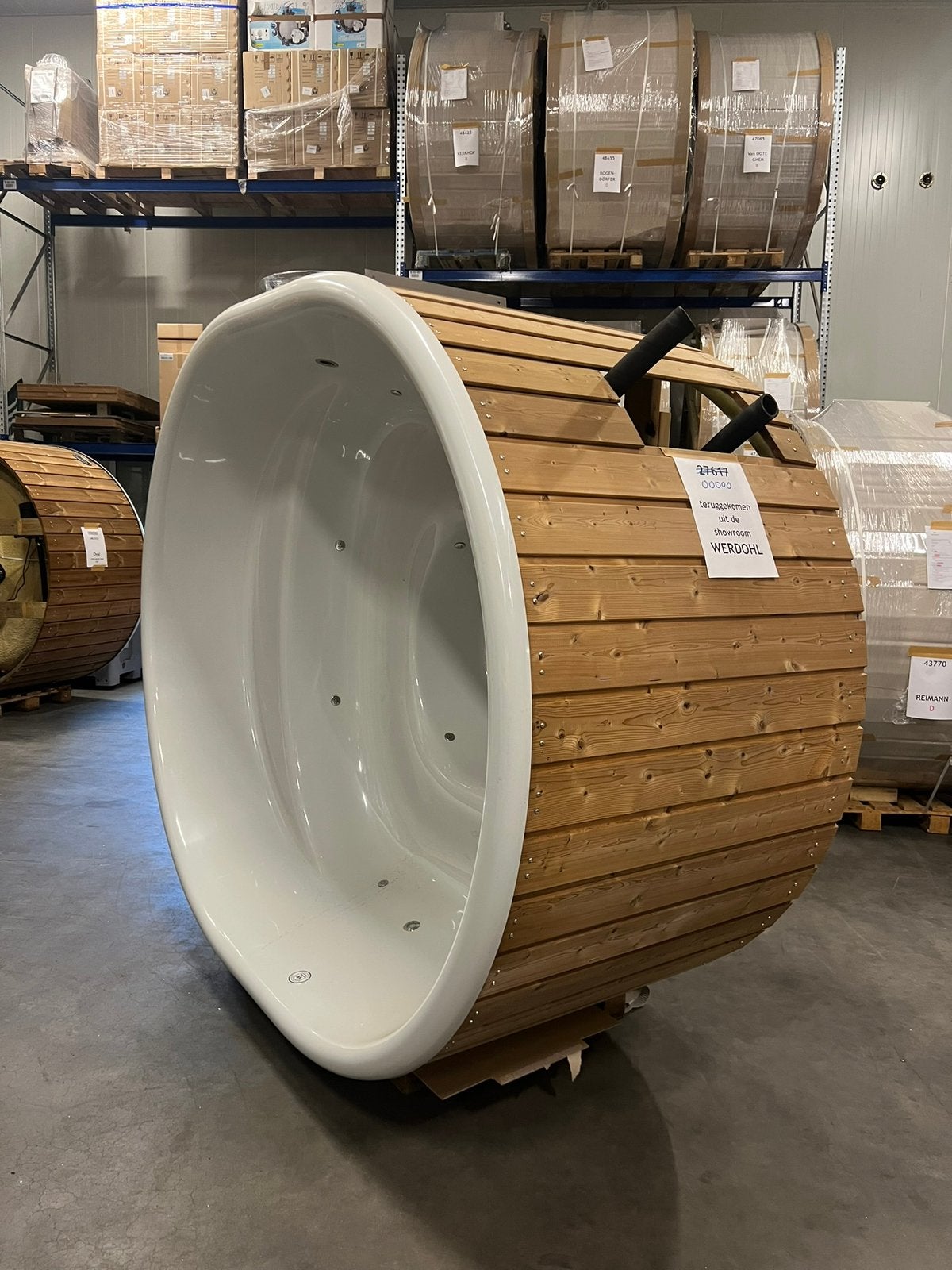 Gloednieuwe Welvaere Ducktubs – Showroommodellen & B-keuze, Ophalen, Nieuw, Trap, Vast