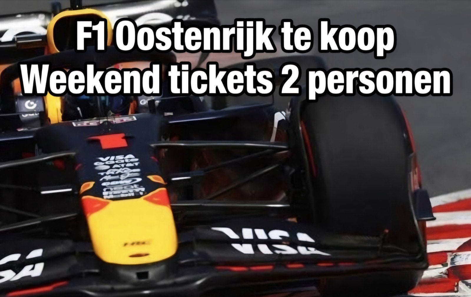Weekend tickets GP Oostenrijk, Twee personen, Meerdaags