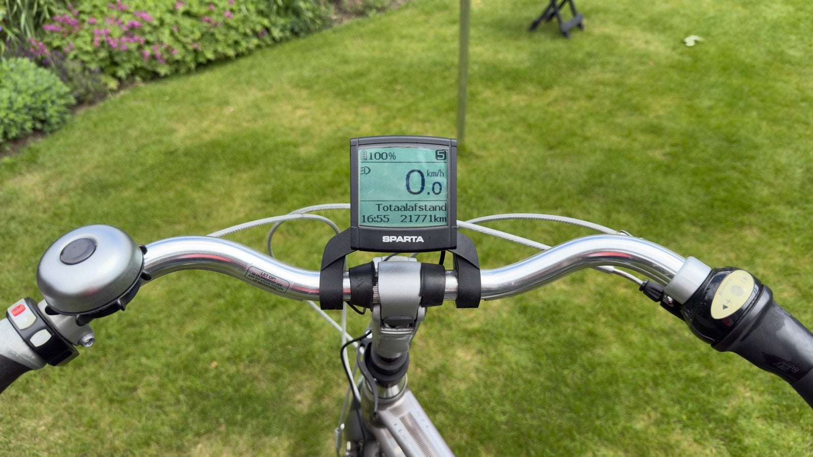 Sparta E-bike met display, Ophalen, Minder dan 30 km per accu, Sparta, Gebruikt