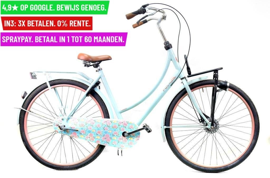 Damesfiets Gazelle Puur 28"/54cm/3ver - Garantie/Levering