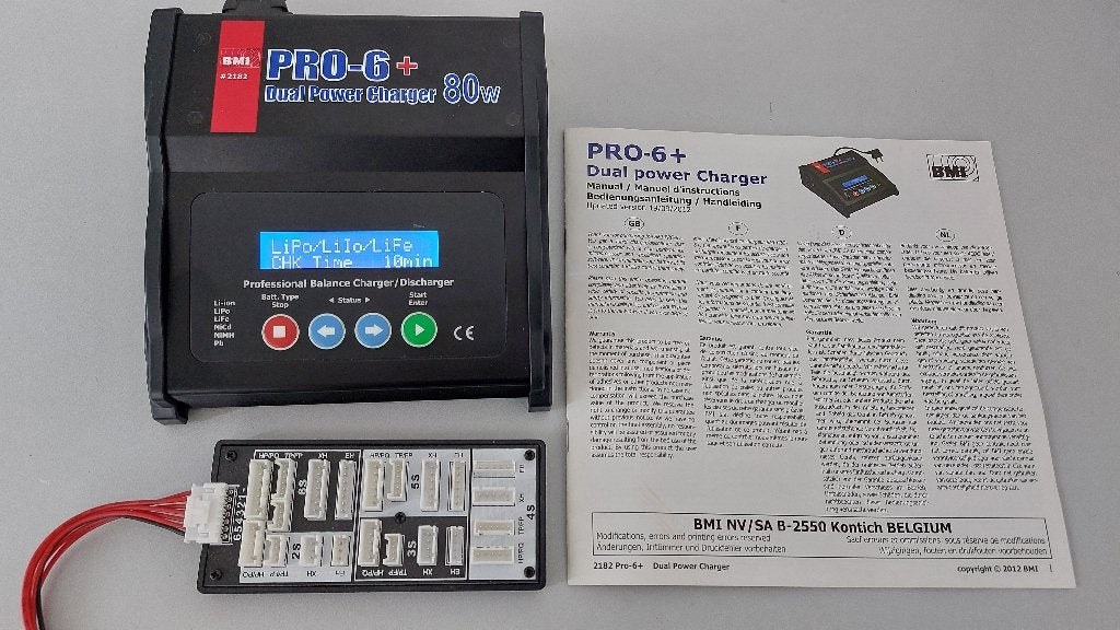 RC vliegtuig BMI Pro-6 multifunctionele acculader, Ophalen of Verzenden, Nieuw, Overige typen