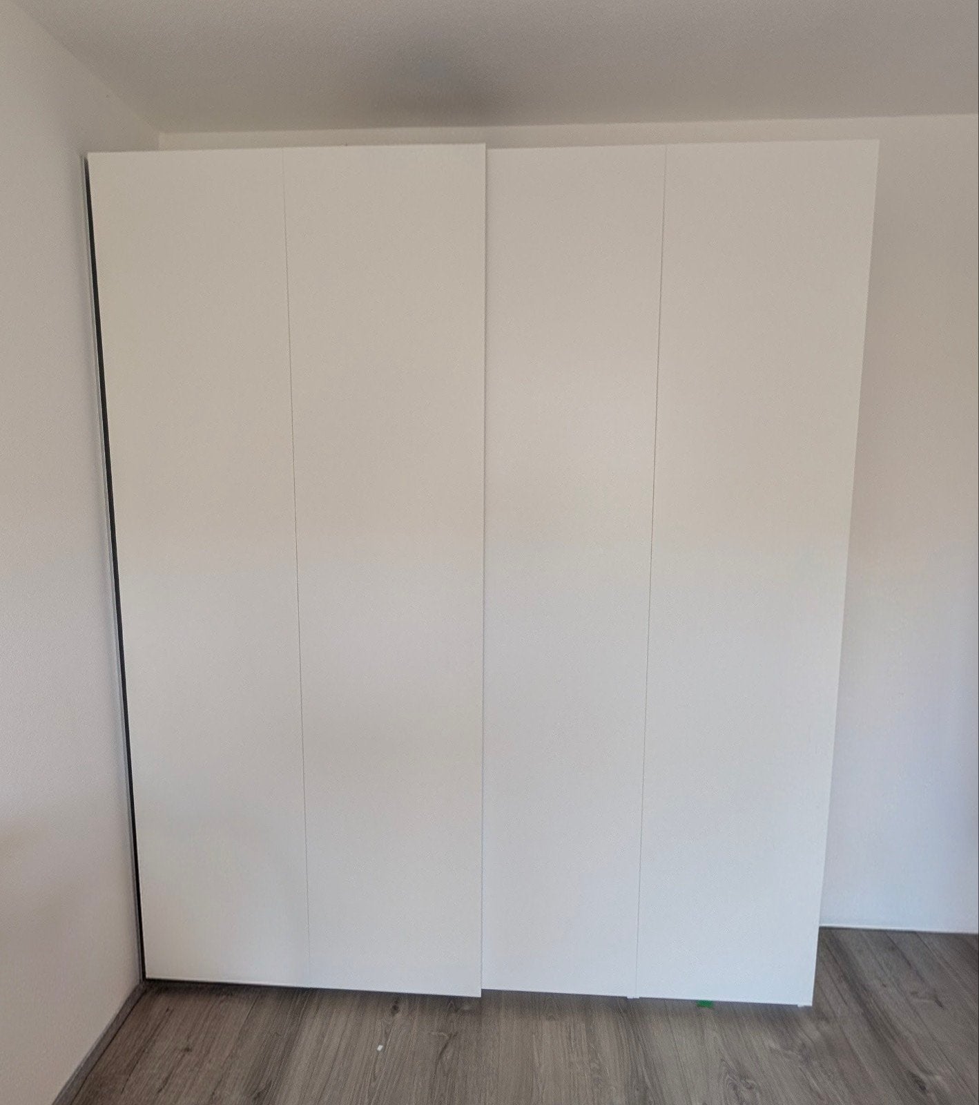 PAX kast BxH 200x236 (ondiep) met schuifdeuren, Huis en Inrichting, Kasten | Kledingkasten, 200 cm of meer, 150 tot 200 cm, Zo goed als nieuw