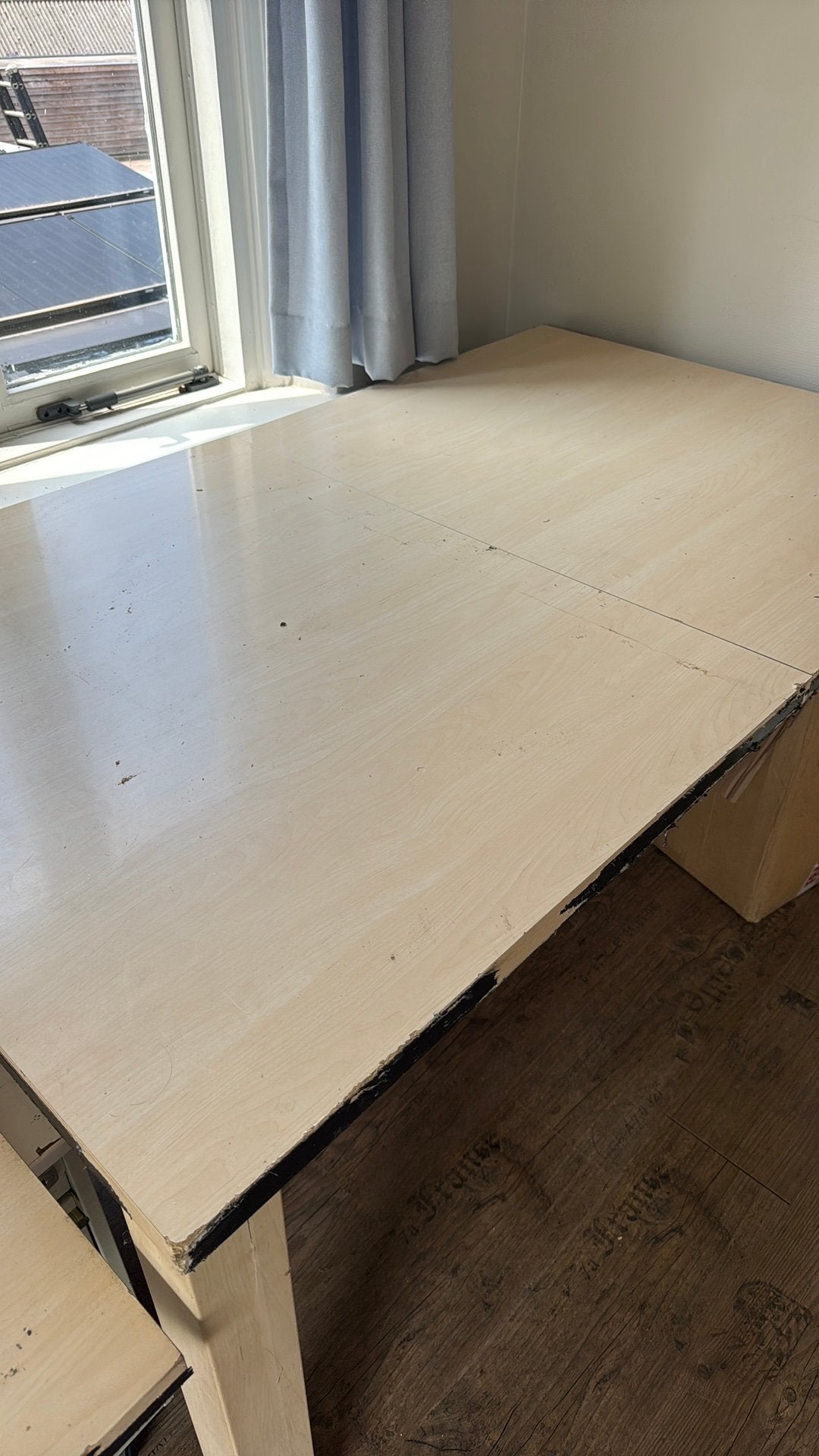Grote tafel ideaal voor hobby, Ophalen, Gebruikt, 200 cm of meer, 50 tot 100 cm