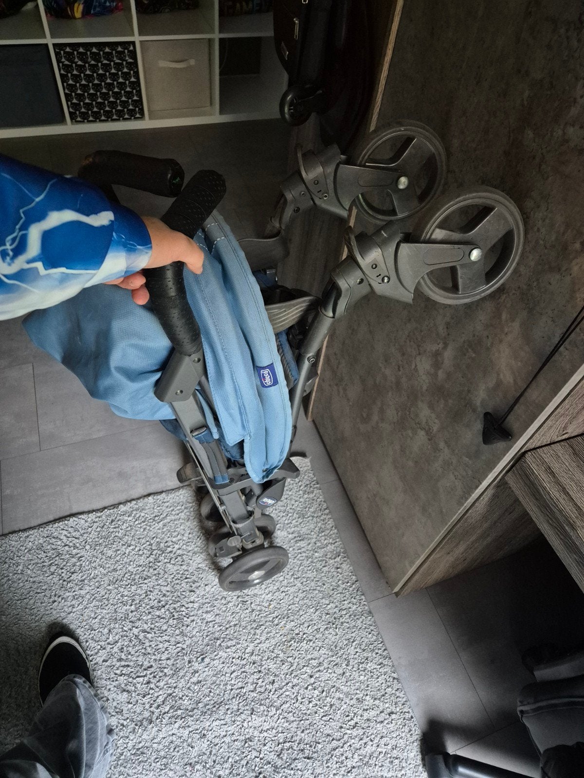 Fijne buggy met meerdere ligstanden en zonneklep, Ophalen, Gebruikt, Overige merken, Verstelbare rugleuning