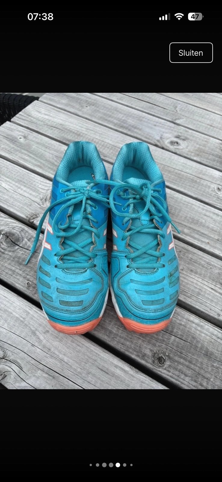 Veld hockeyschoenen, Ophalen of Verzenden, Gebruikt, Schoenen