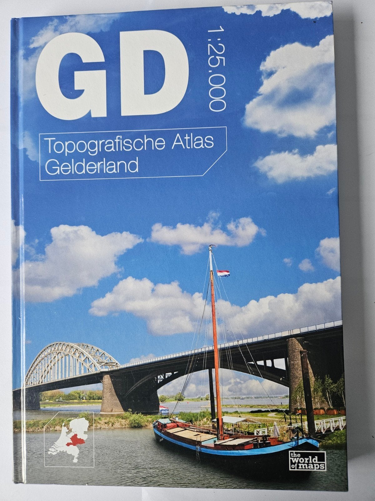 Topografische atlas van Gelderland, Gelezen, Overige atlassen, Ophalen of Verzenden, 1800 tot 2000