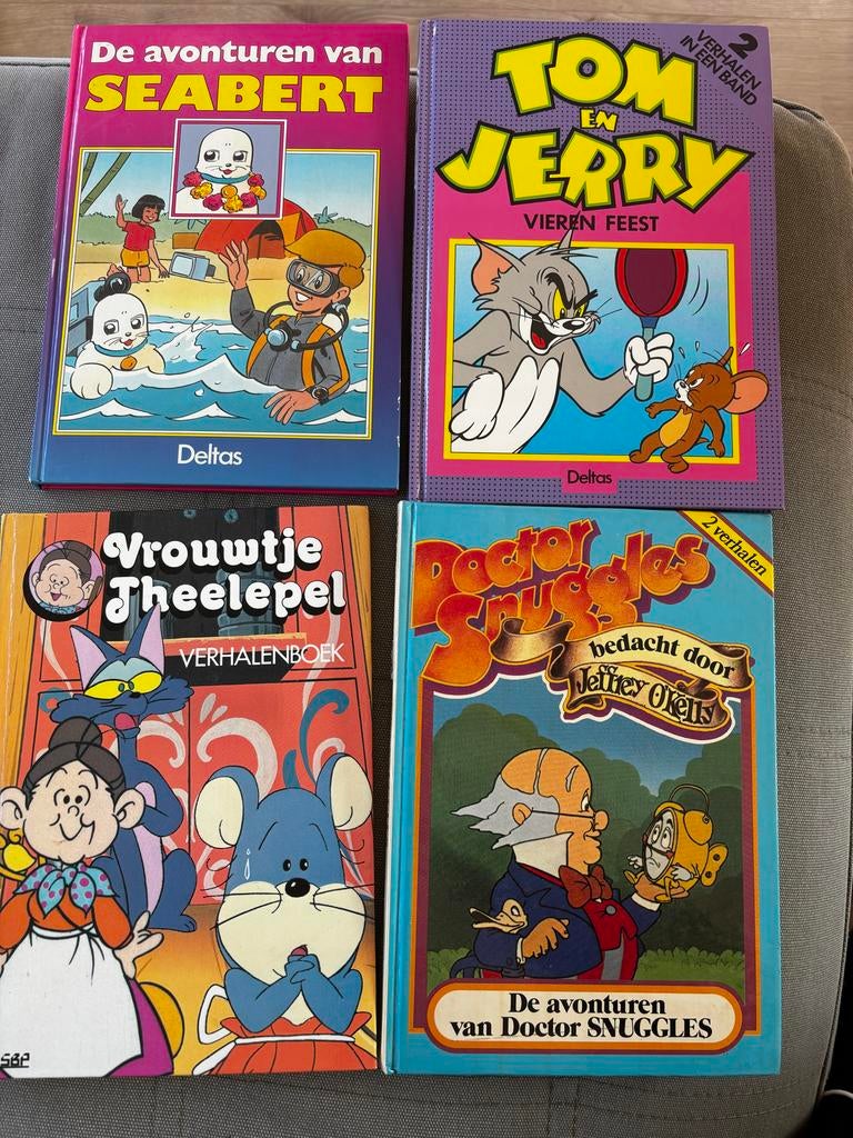 4 kinderboeken uit de jaren 80, Verzenden, Gelezen, Fictie algemeen