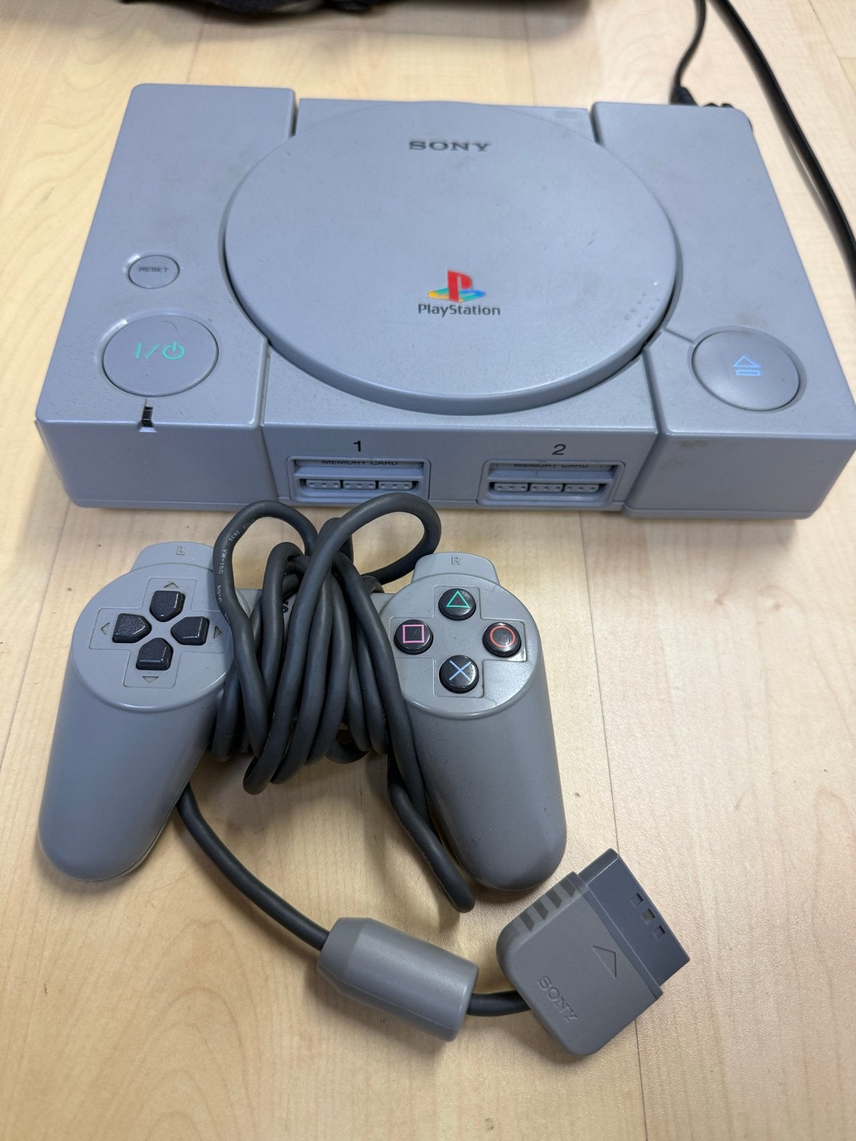 Sony PlayStation 1 (PS1) met controller, Ophalen of Verzenden, Gebruikt, Met 1 controller