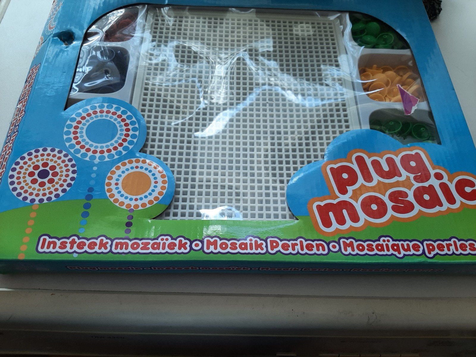Plug Mosaic insteek mozaïek - compleet en gebruikt, Ophalen, Gebruikt, Knutselen