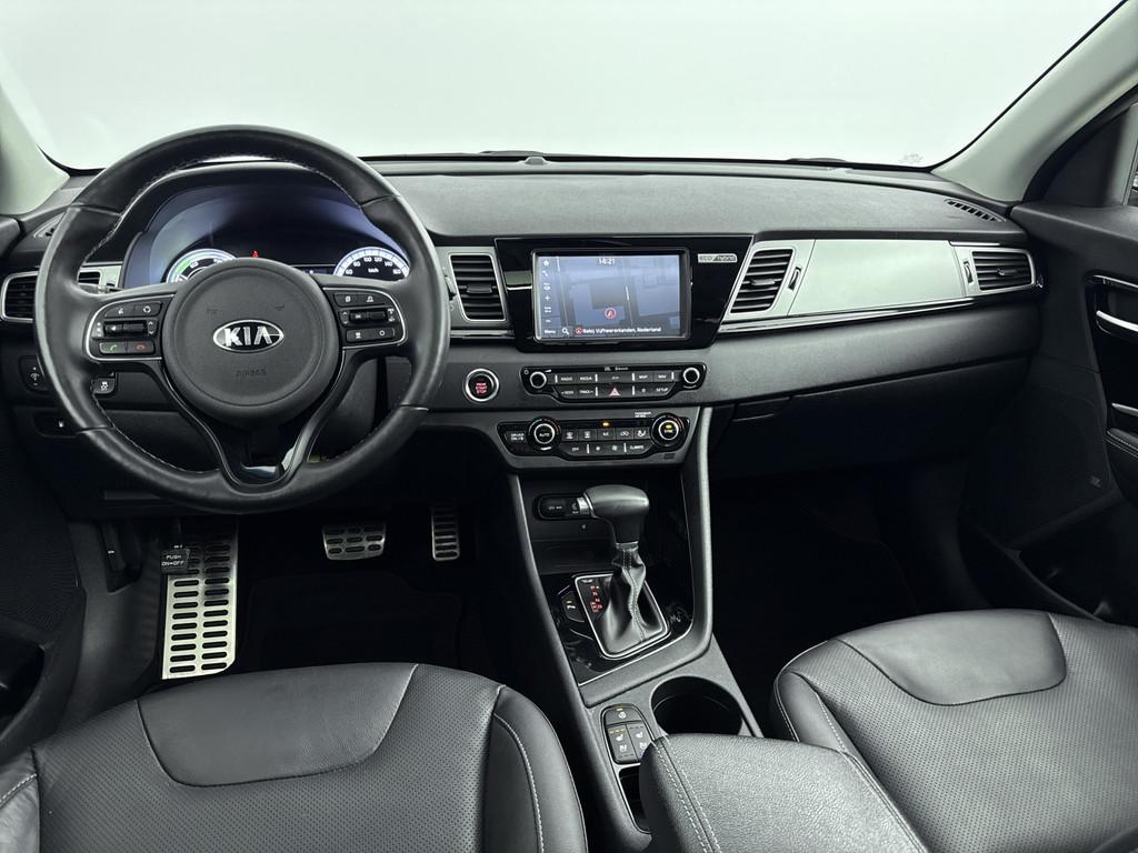 Kia Niro - 1.6 Hybride ExecutiveLine // DEALERONDERHOUDEN //, Auto's, Kia, Gebruikt, Blauw, 23 km/l, Leder