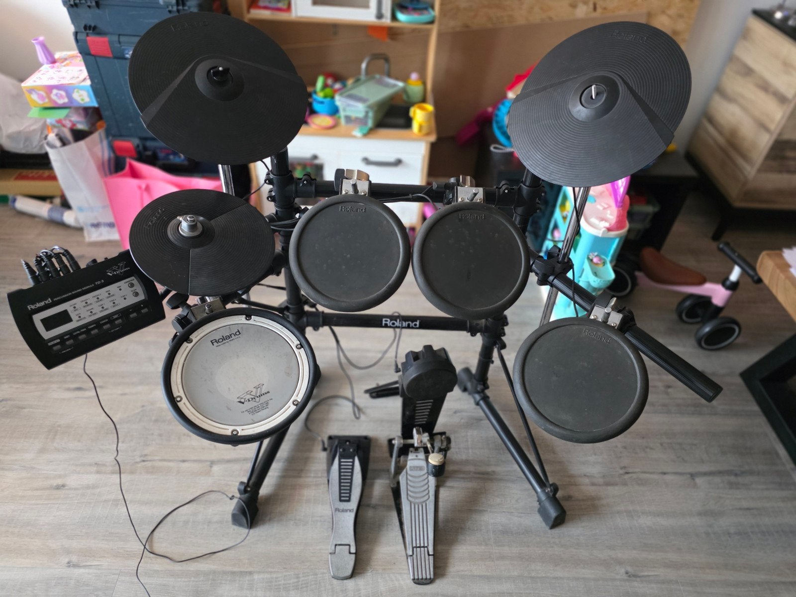 Roland TD-3 elektronisch drumstel, Muziek en Instrumenten, Ophalen, Gebruikt, Roland, Elektronisch