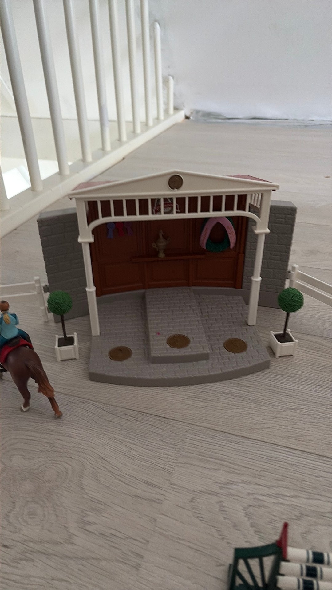 Schleich paarden dressuur, Ophalen of Verzenden, Gebruikt