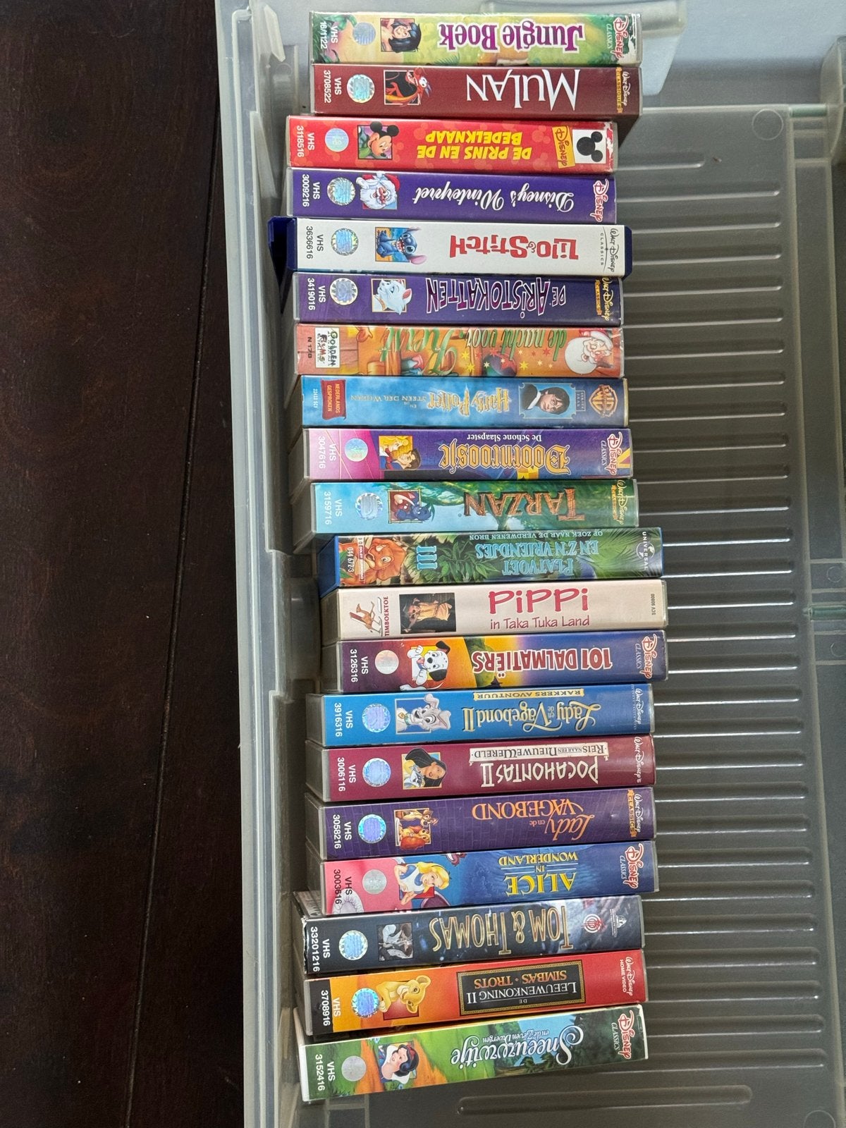 Grote collectie Disney VHS-banden - Klassieke animatie, Gebruikt, Alle leeftijden, Kinderfilm, VHS
