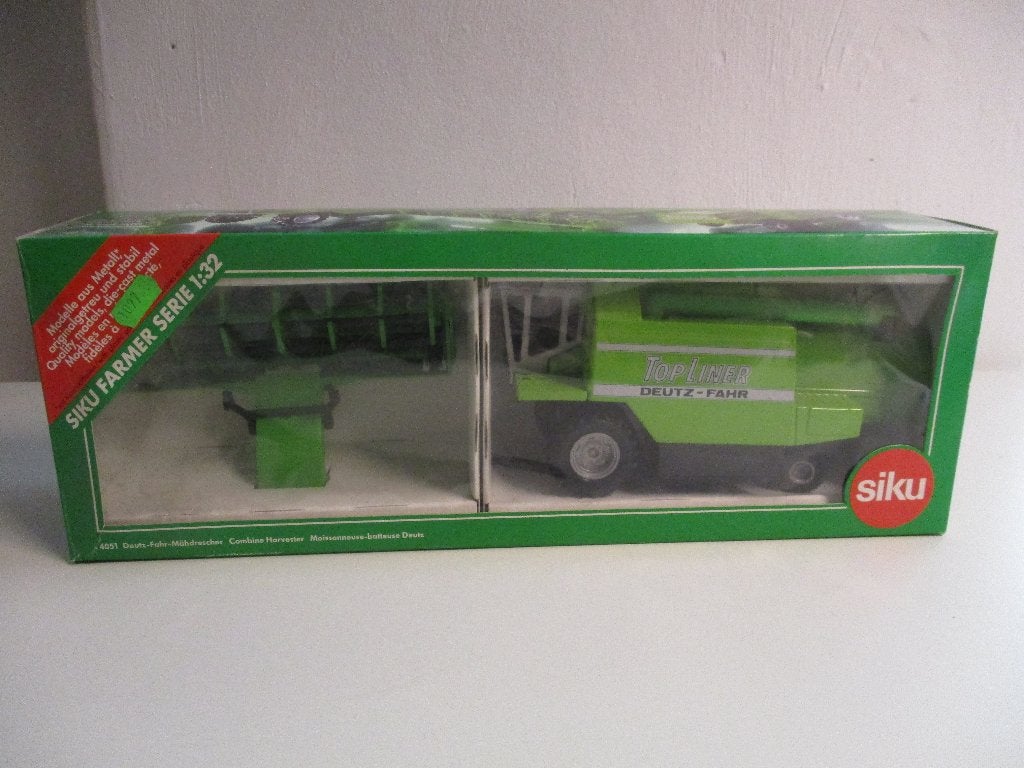 Siku Deutz Fahr Topliner combine, Ophalen of Verzenden, Zo goed als nieuw, Tractor of Landbouw, SIKU