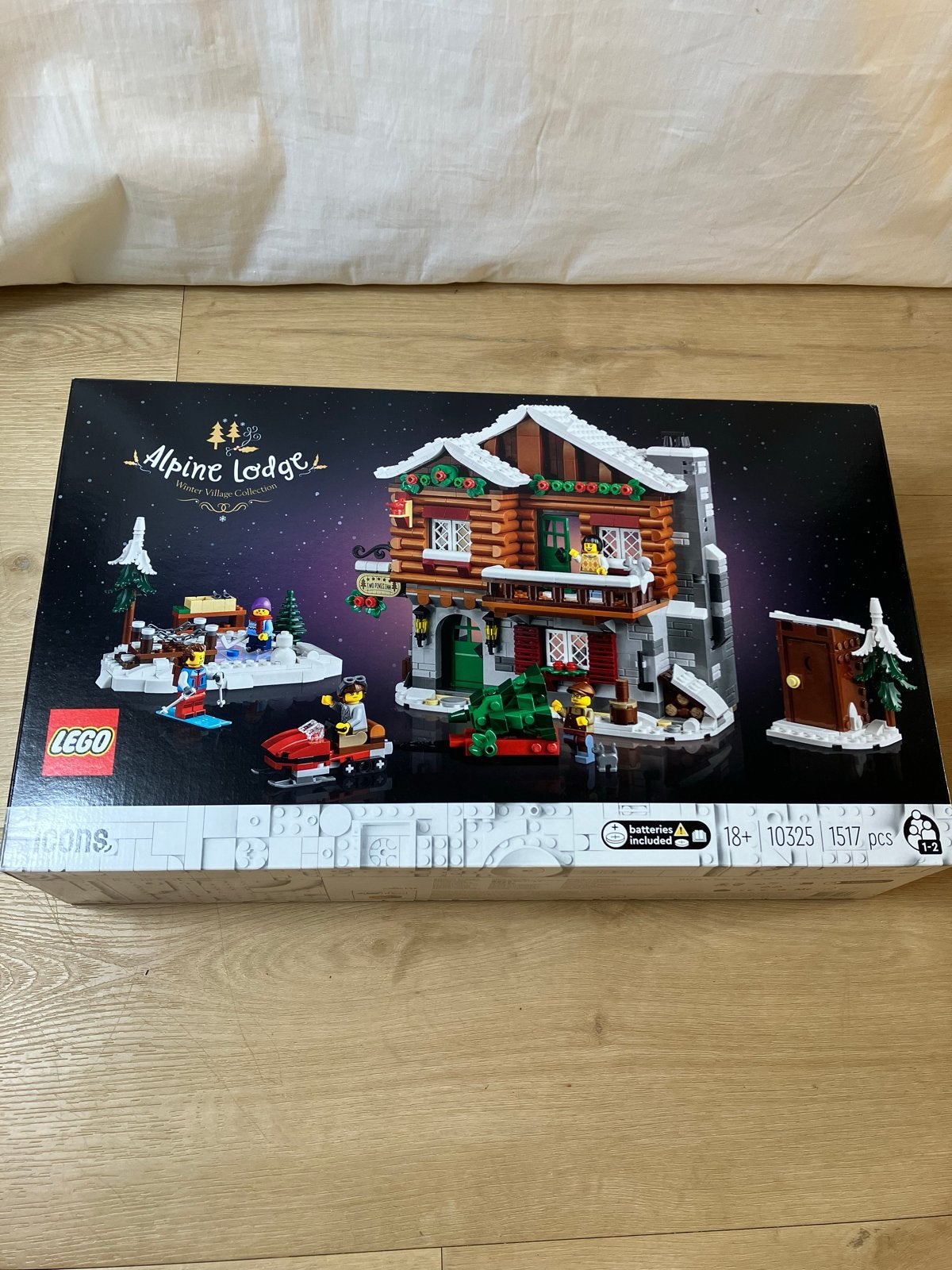 LEGO Icons 10325 Alpine Lodge Nieuw in doos, Kinderen en Baby's, Speelgoed | Duplo en Lego, Lego, Nieuw, Ophalen of Verzenden