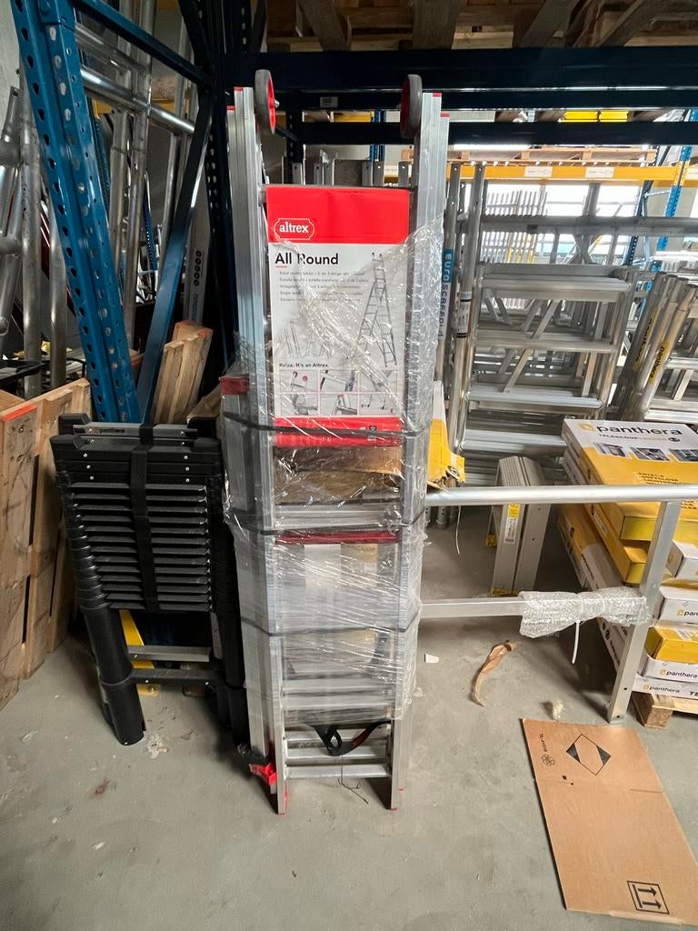 Altrex All Round Ladder 3x7 Nieuw, Ophalen, Zo goed als nieuw