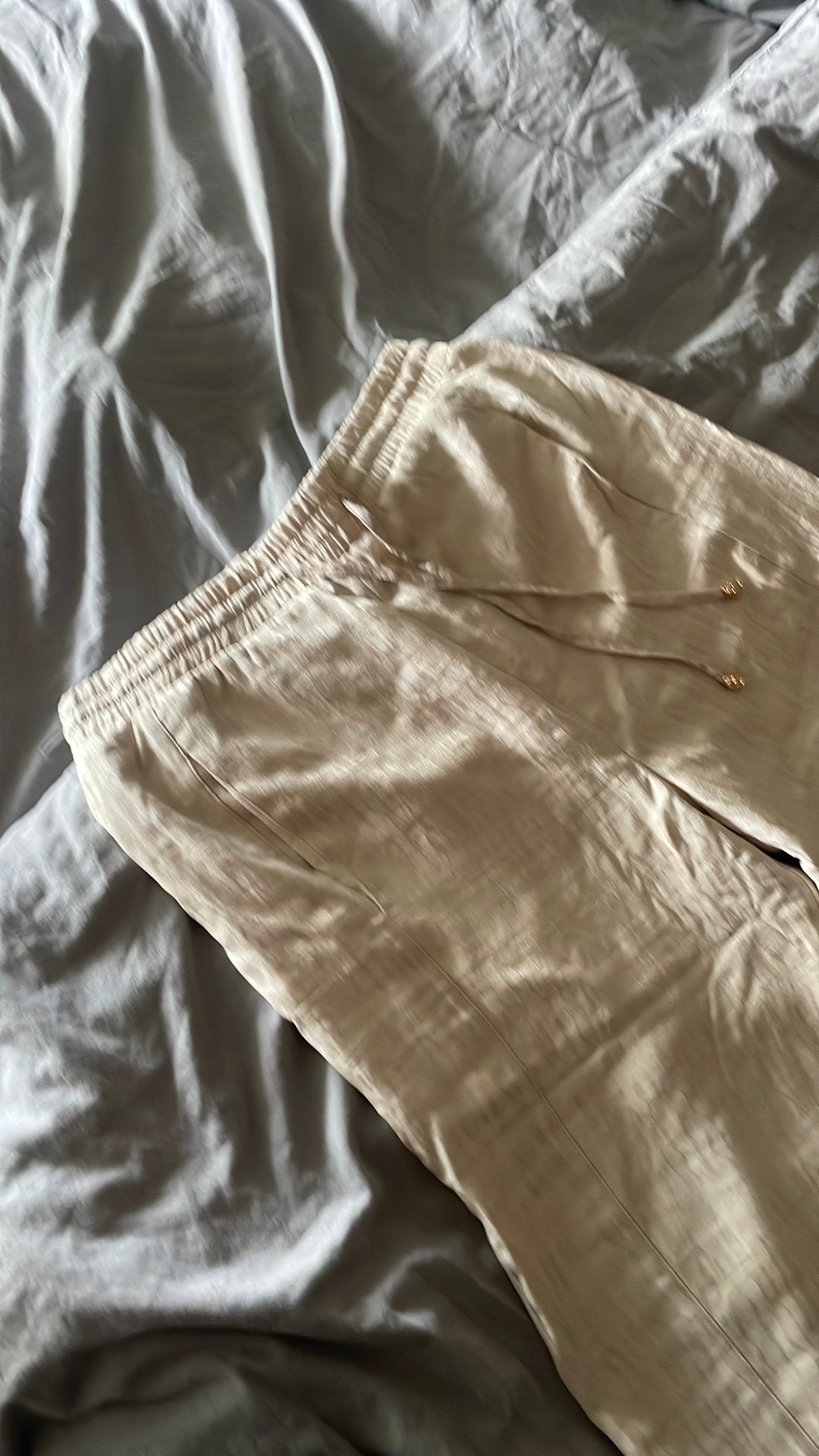 Esqualo broek nieuw met kaartje mt 42, Verzenden, Beige, Maat 42/44 (L), Nieuw