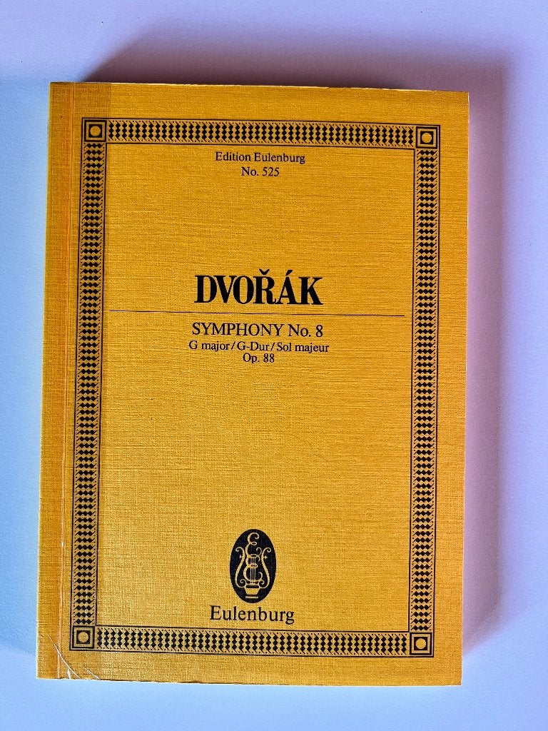 Ed No 525 Symphony No. 8 G major / G-Dur / Sol majeur Op. 88, Muziek en Instrumenten, Klassiek, Ophalen of Verzenden, Zo goed als nieuw