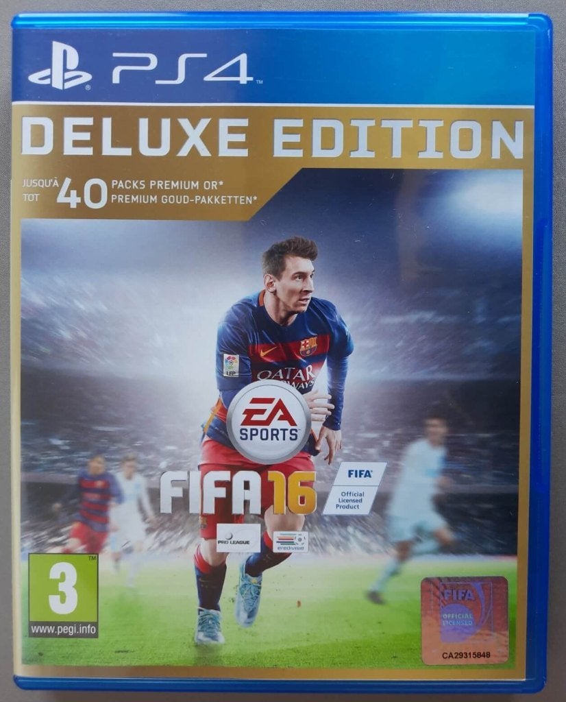 Fifa 16 Deluxe Edition, Gebruikt, 1 speler, Ophalen of Verzenden, Vanaf 3 jaar