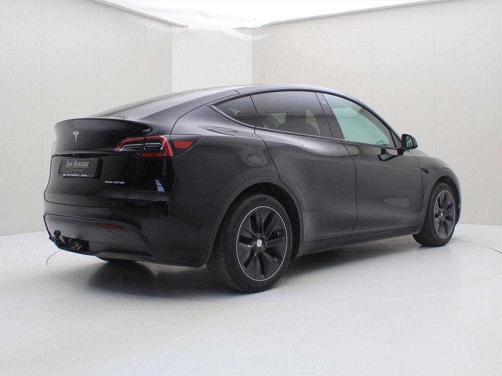 Tesla Model Y Long Range AWD 75kWh 351pk 93.2% SoH [ TREKHAA, Auto's, Tesla, Automaat, Gebruikt, Zwart, 351 pk