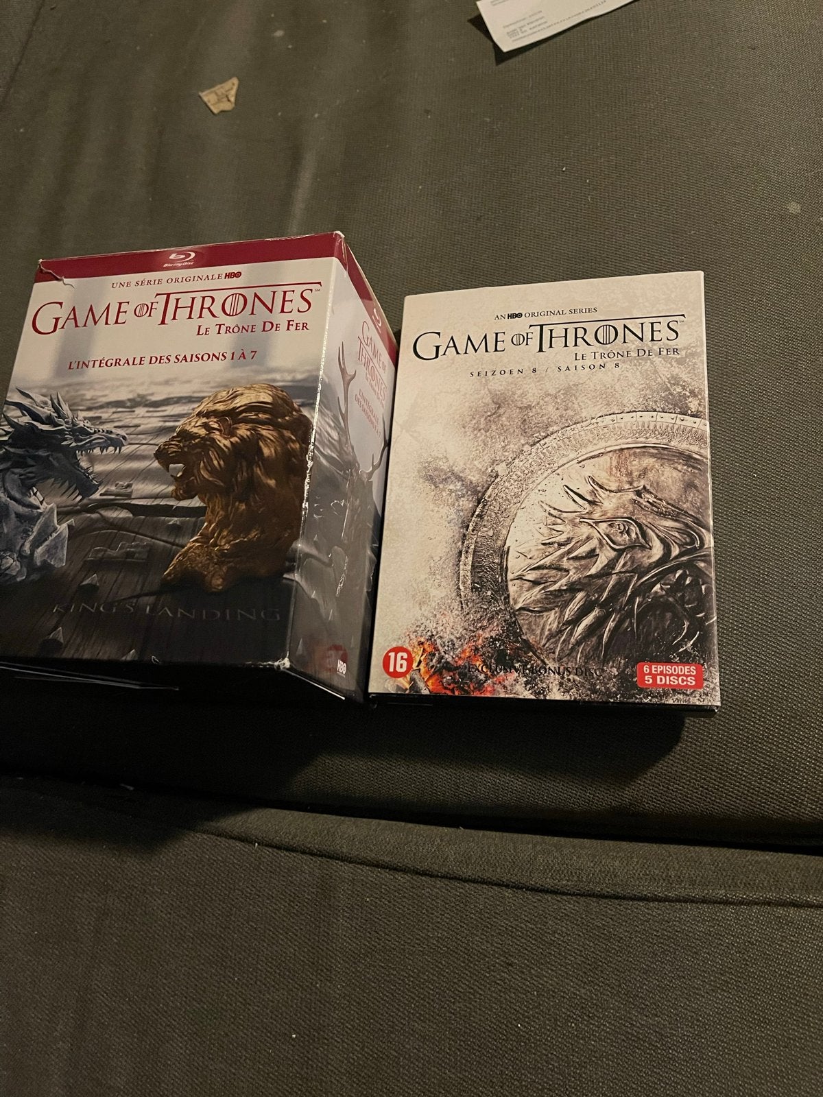 Game of Thrones Seizoen 1-7 & Seizoen 8(dvd) Blu-ray Boxset, Cd's en Dvd's, Vanaf 16 jaar, Nederlands, Science Fiction en Fantasy